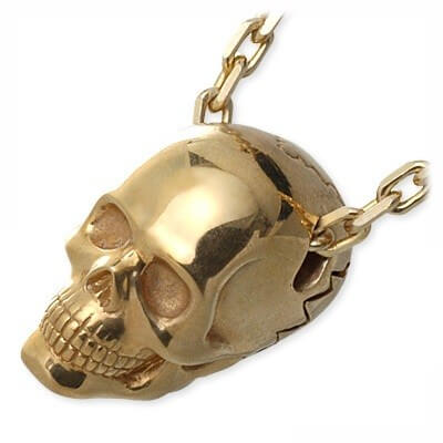 HOLLOOW シルバーネックレス KHP-281GD