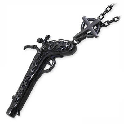 HOLLOOW シルバーネックレス KHP-282BK