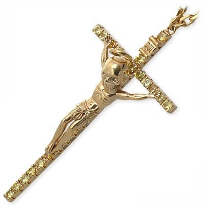 HOLLOOW シルバーネックレス KHP-284GD