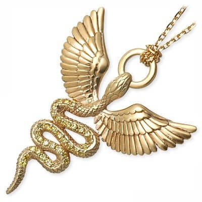 HOLLOOW シルバーネックレス KHP-285GD