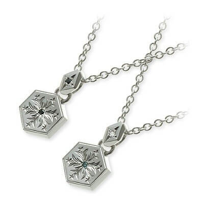 K-SMITH シルバーペアネックレス KI-5354-KI-5355