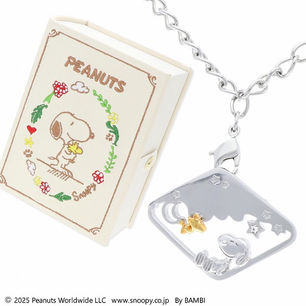 スヌーピー (SNOOPY) ブローチ&バッグチャーム　ジュエリーボックス　ギフトセット KLJOL0001-KL2000002