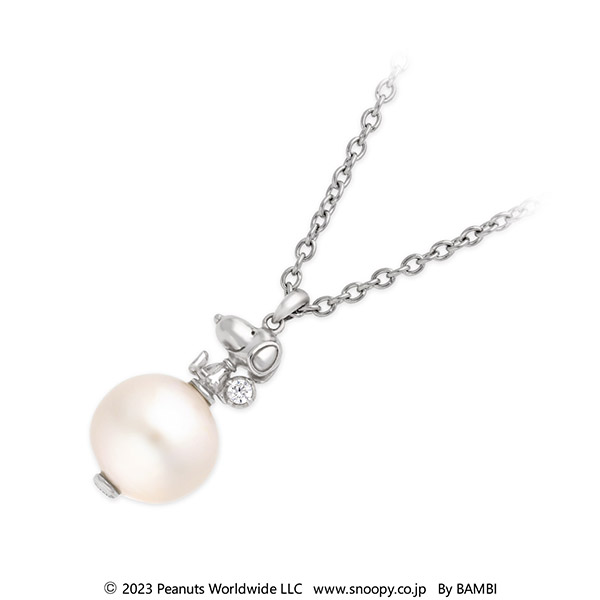 スヌーピー (SNOOPY) シルバーネックレス KLNSG0001
