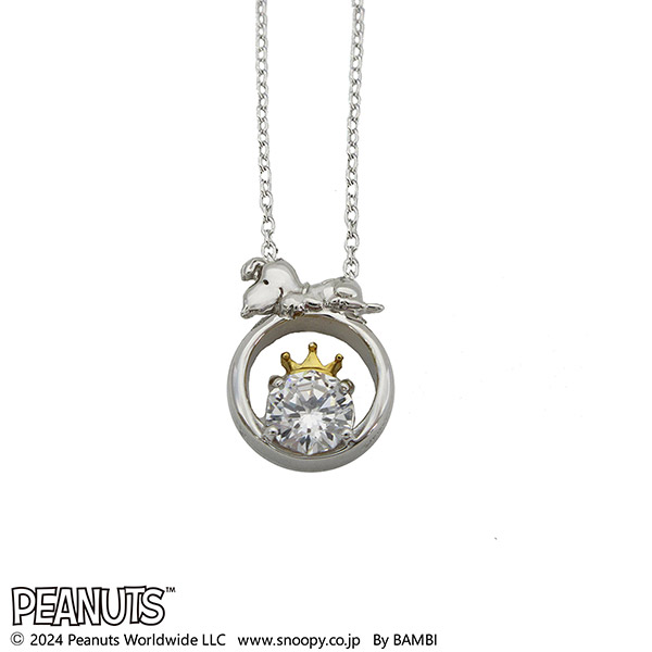 スヌーピー (SNOOPY) シルバーネックレス KLNSL0007