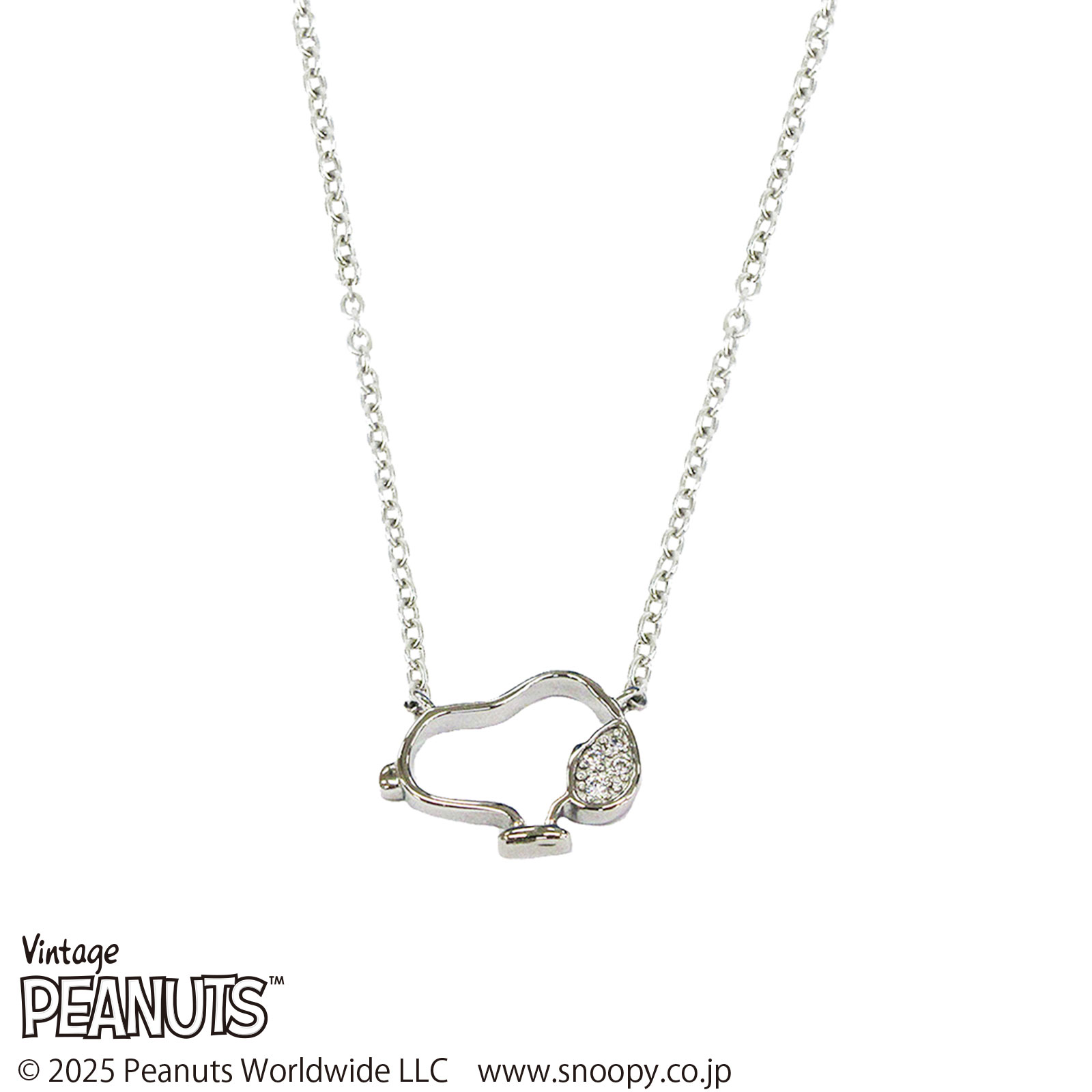 スヌーピー (SNOOPY) ステンレスネックレス KLNZ20014