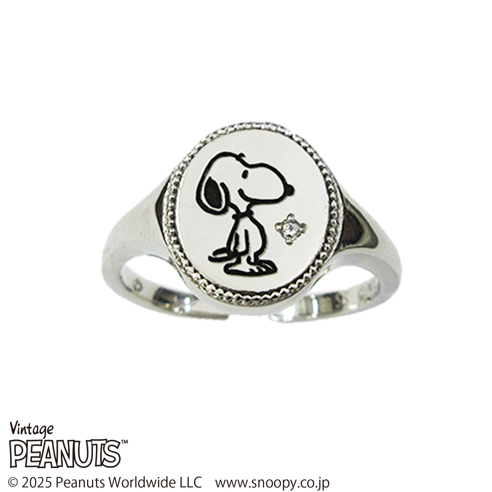 スヌーピー (SNOOPY) ステンレスリング KLRZL003