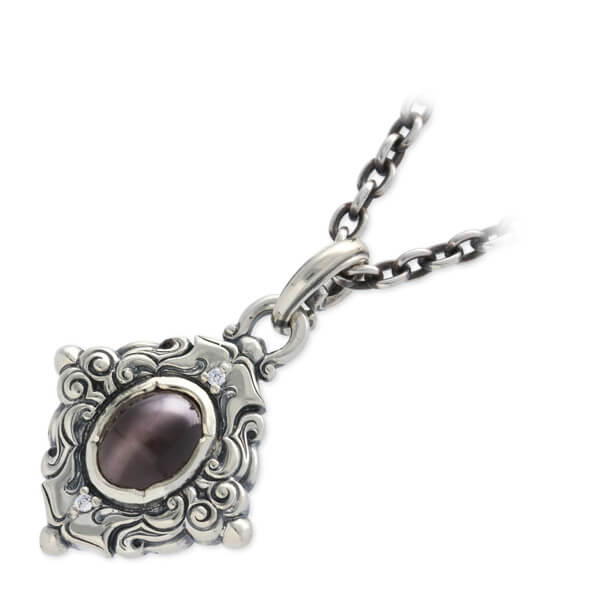 K-SMITH シルバーネックレス KSS-008-SHIRIMA-C