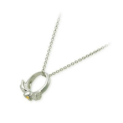 LA PUREZZA シルバーネックレス LA3204-11-SV