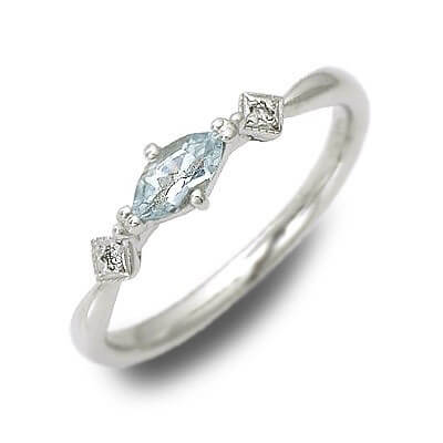 LA PUREZZA ホワイトゴールドリング LA3547111