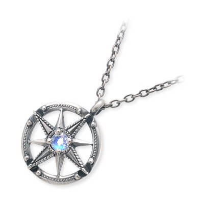 Hourokudo シルバーネックレス LOG-044RBM