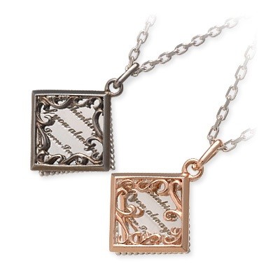  LOVERS SCENE ペアネックレス LSP-0089DBKRM-LSP-0089DPKRM