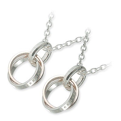  LOVERS SCENE シルバーペアネックレス LSP0059-PS-50-LSP0059-PS-40