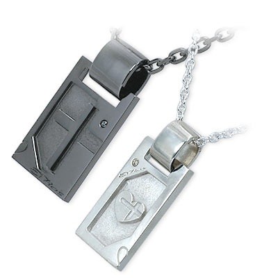 KENBLOOD シルバーペアネックレス LZ-56-BD-LZ-57-SD