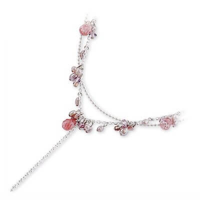 MU-RA シルバーネックレス M-803-20-PK