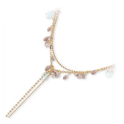 MU-RA シルバーネックレス M-803-20-YG