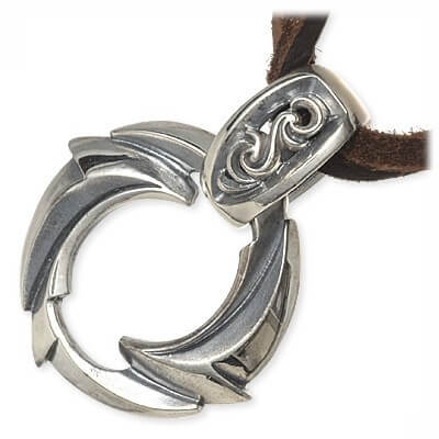 M'S COLLECTION レザーネックレス MC-589