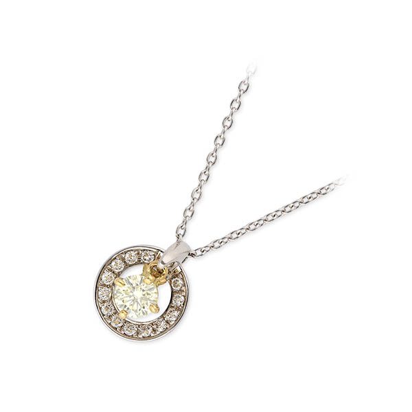 日本の匠ジュエリー スイング加工で輝くダイヤモンド プラチナネックレス