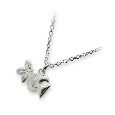  M・Heart シルバーネックレス MH040