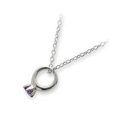  M・Heart シルバーネックレス MH083-09