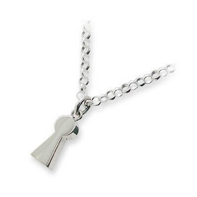  M・Heart シルバーネックレス MH093