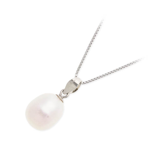 MUSES 淡水パールネックレス MSN-201SV-WH