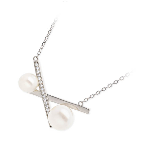 MUSES 淡水パールネックレス MSN-208SV