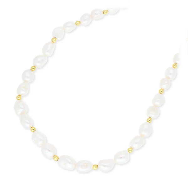 MUSES 淡水パールネックレス MSN-215GD