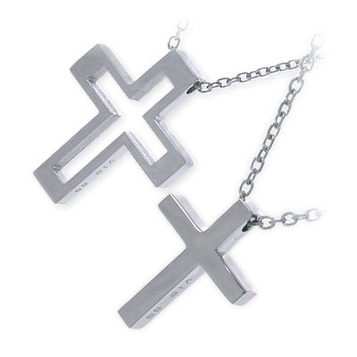 vie ステンレスペアネックレス N1157-N1156