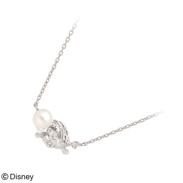 Disney ホワイトゴールドネックレス OPCDS20268