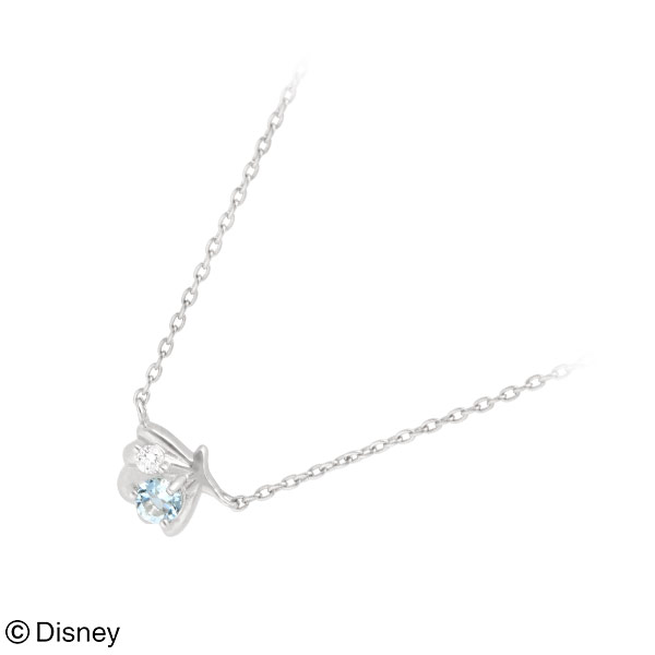 Disney ホワイトゴールドネックレス OPCDS20269