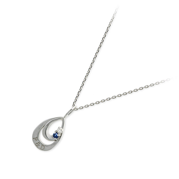 PINKY&DIANNE ホワイトゴールドネックレス OPCPD80466