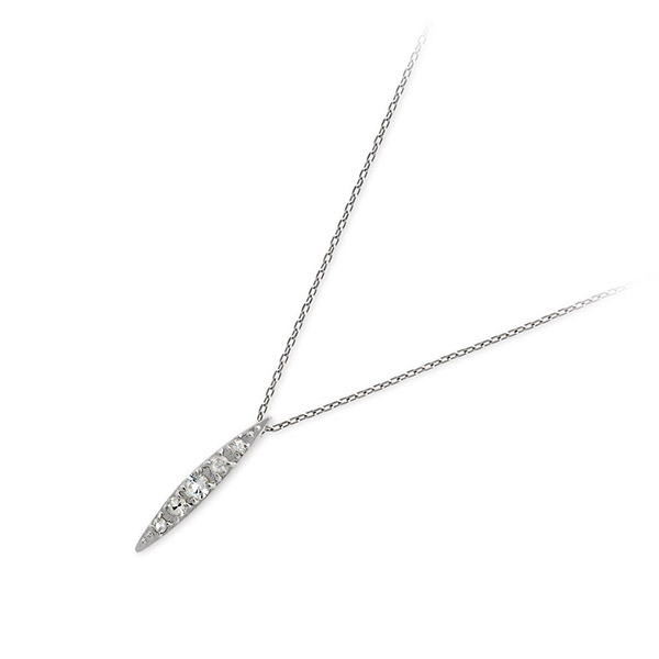 PINKY&DIANNE ホワイトゴールドネックレス OPCPD80518