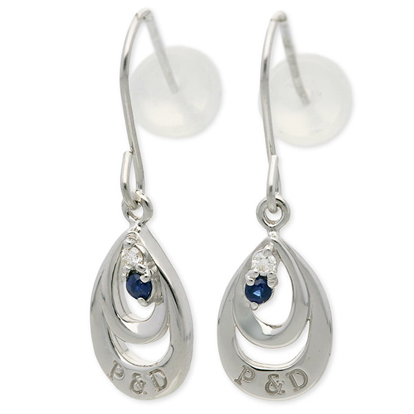 PINKY&DIANNE ホワイトゴールドピアス OPRPD20213