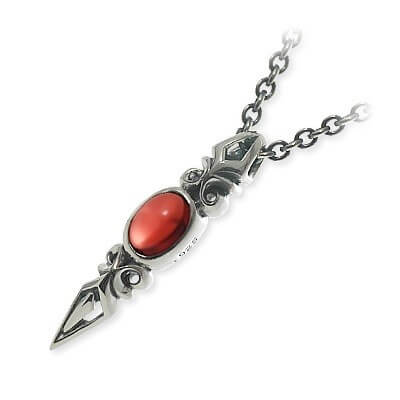 Magische Vissen シルバーネックレス OZP-012-GN-CABO