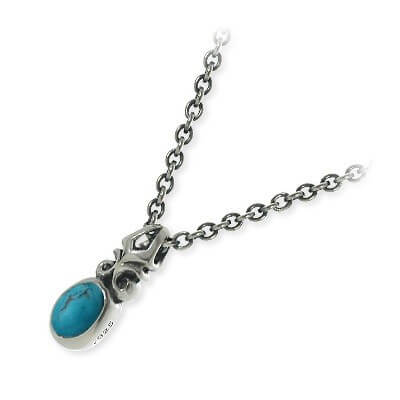 Magische Vissen シルバーネックレス OZP-018-TQ-CABO