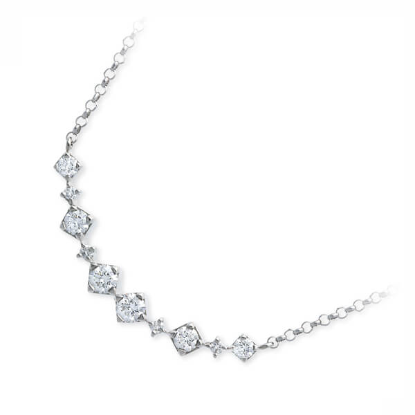 Sweet 10 Diamond プラチナネックレス PCSD20060