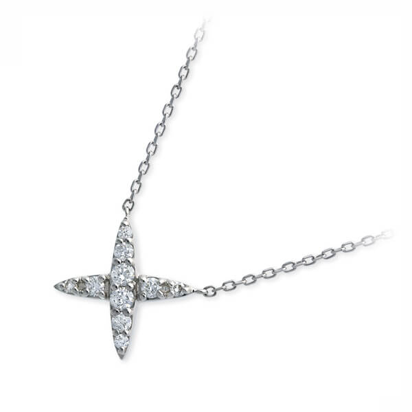 Sweet 10 Diamond プラチナネックレス