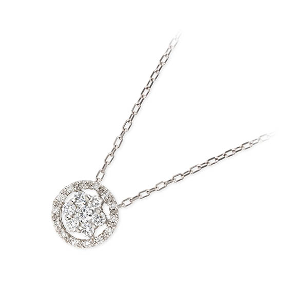 Rose Blanche プラチナネックレス PDPCR5760