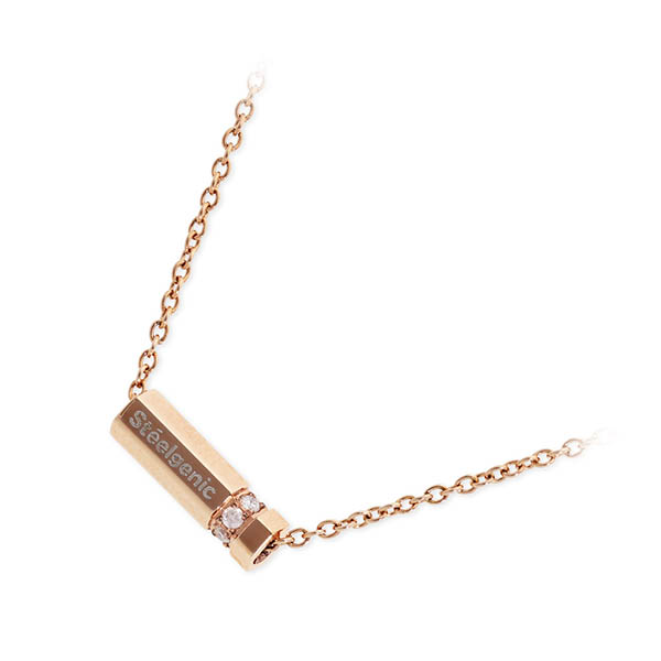 Steelgenic ステンレスネックレス PEN9062-PG