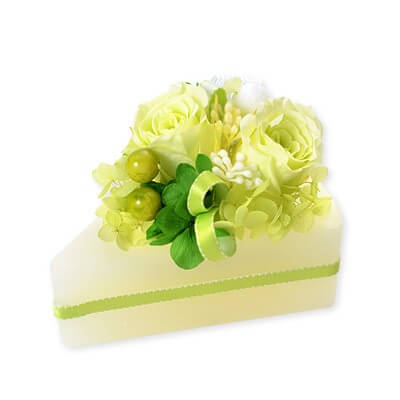 お花ソムリエ フラワー ケーキアレンジ PF-0004-GR