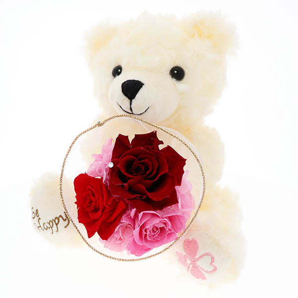 お花ソムリエ Rosy Teddy