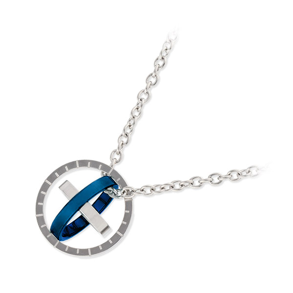 PLUG IN ステンレスネックレス PIP7942-BL