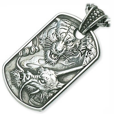 彫銀 シルバーネックレス R-TG-11-S-CE-3