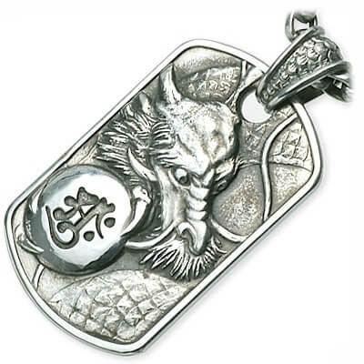 彫銀 シルバーネックレス R-TG-7-S-CE-3