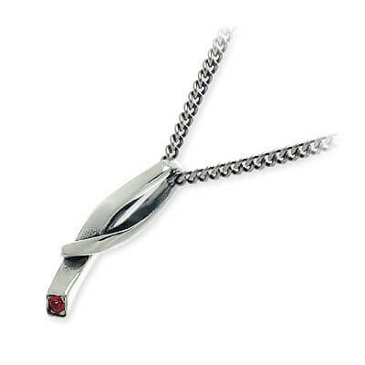 M'S COLLECTION シルバーネックレス RYO-176-RBG