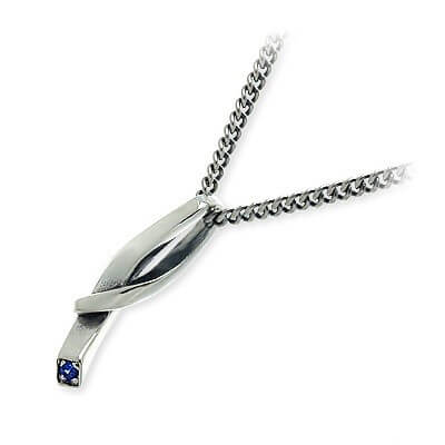 M'S COLLECTION シルバーネックレス RYO-176-SAG