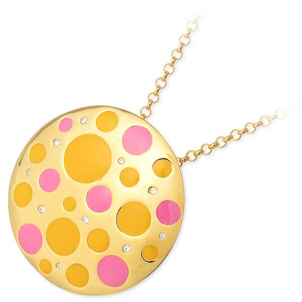 Beauty Siah シルバーネックレス SBP8523-YE