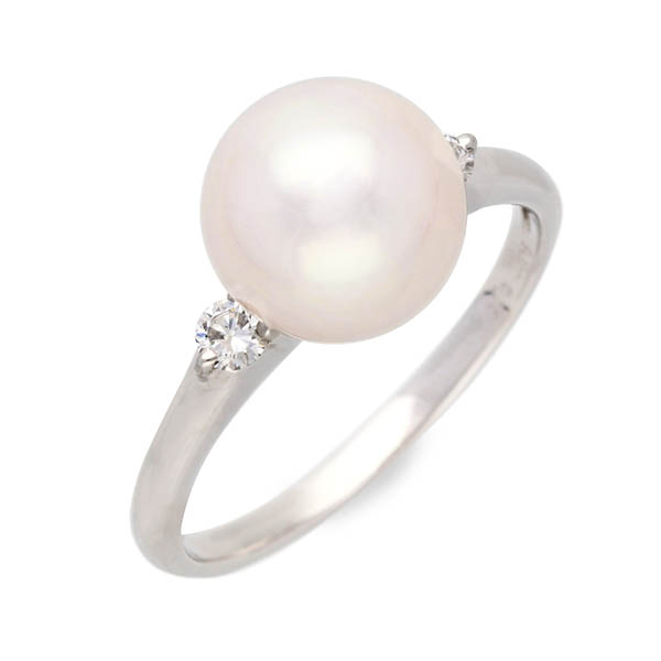PRIMA PEARL レディース パールプラチナリング SDP0494-85