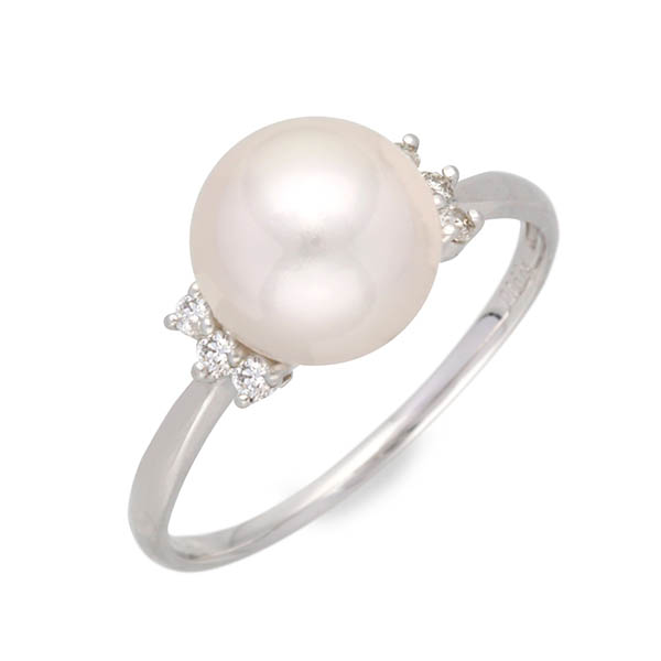 PRIMA PEARL レディース パールプラチナリング SDP0507-80