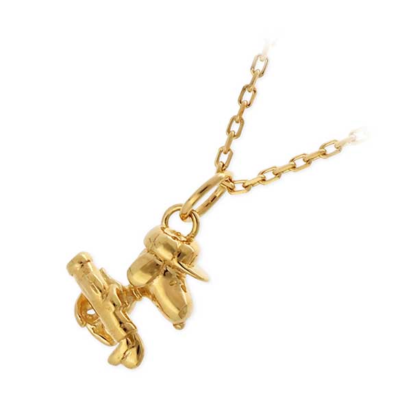 SAINTS メンズ シルバーネックレス SNPY-N-12GD